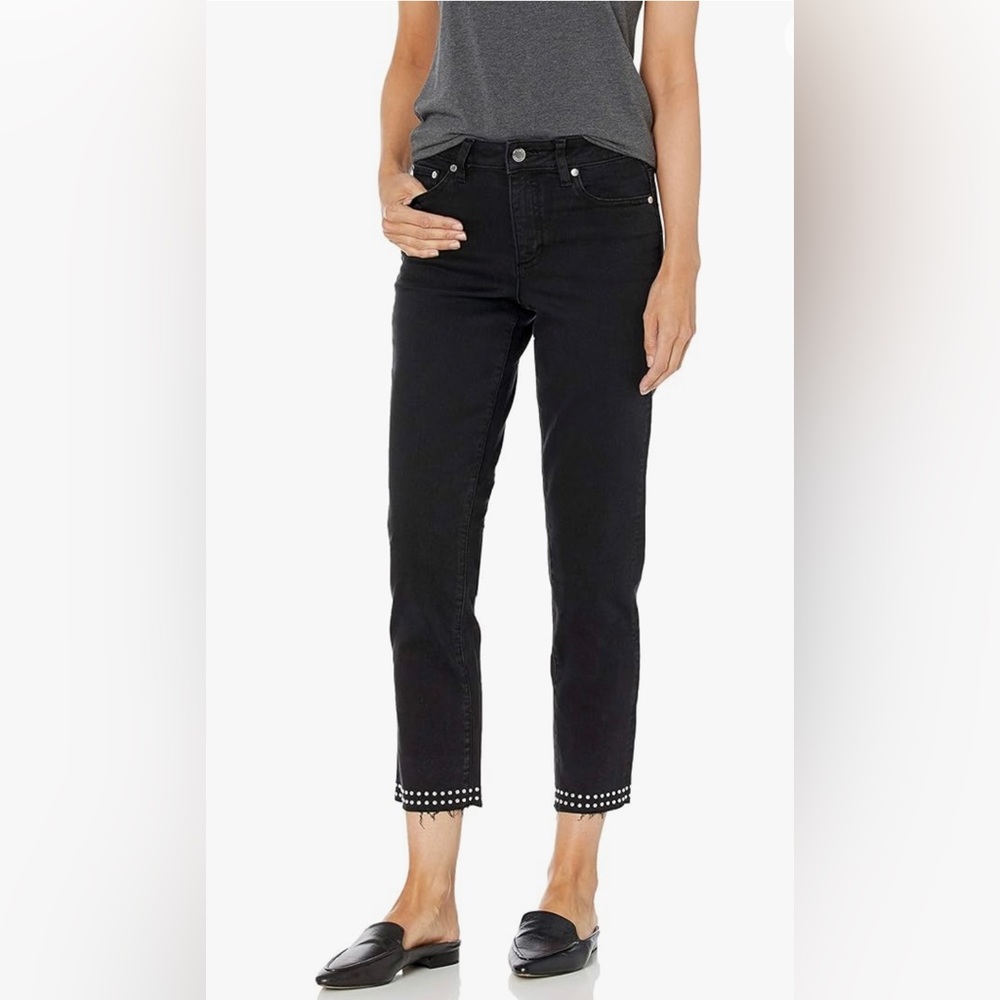 Vince Camuto Studded Straight Leg Jeans sz 30/10